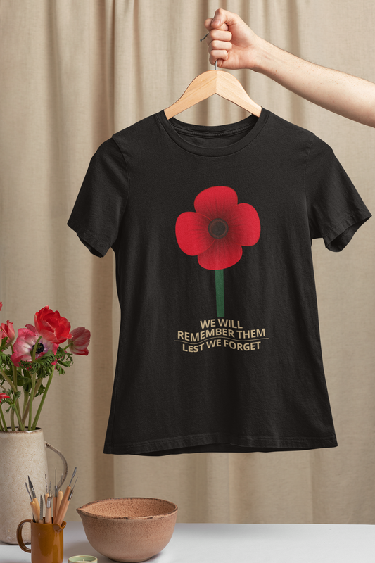 Anzac - We Will Remember Them, Lest We Forget  - Adult Tee