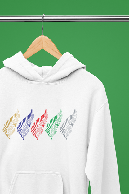 Unique Kiwi Collect  - Ferns - Hoodie