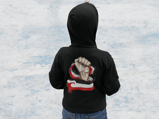 Fist Of Tino Rangatiratanga - Kids Hoodie