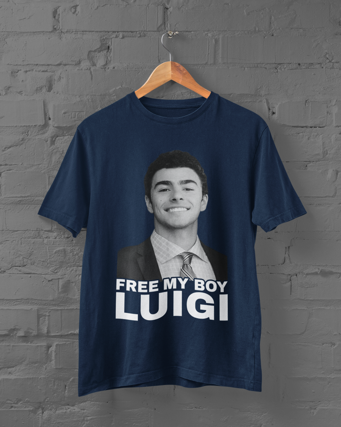 FREE MY BOY LUIGI - ADULT TEE