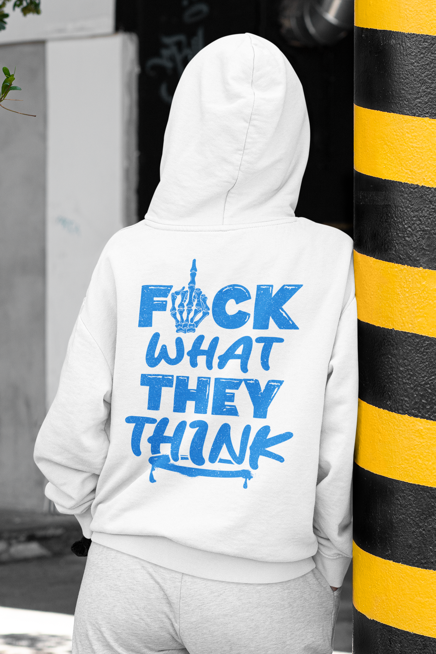 Fuck What They Think - Adult Hoodie