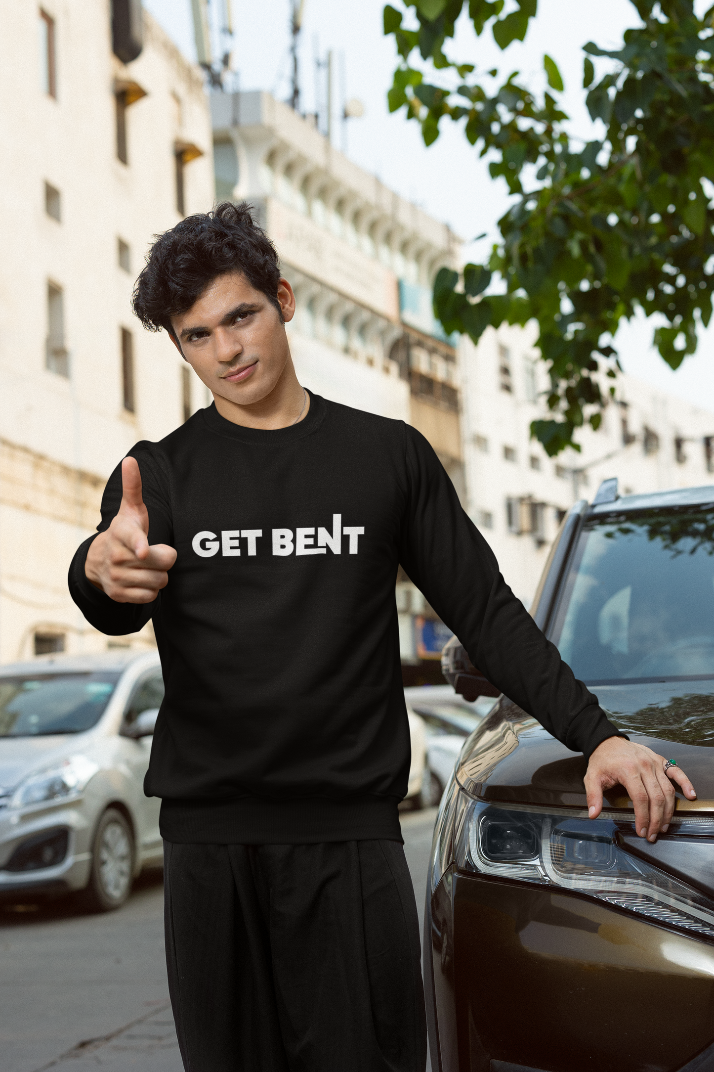 GET BENT - CREWNECK