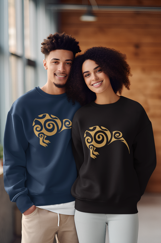 Simply A Kiwi Gold - Adult Crewneck