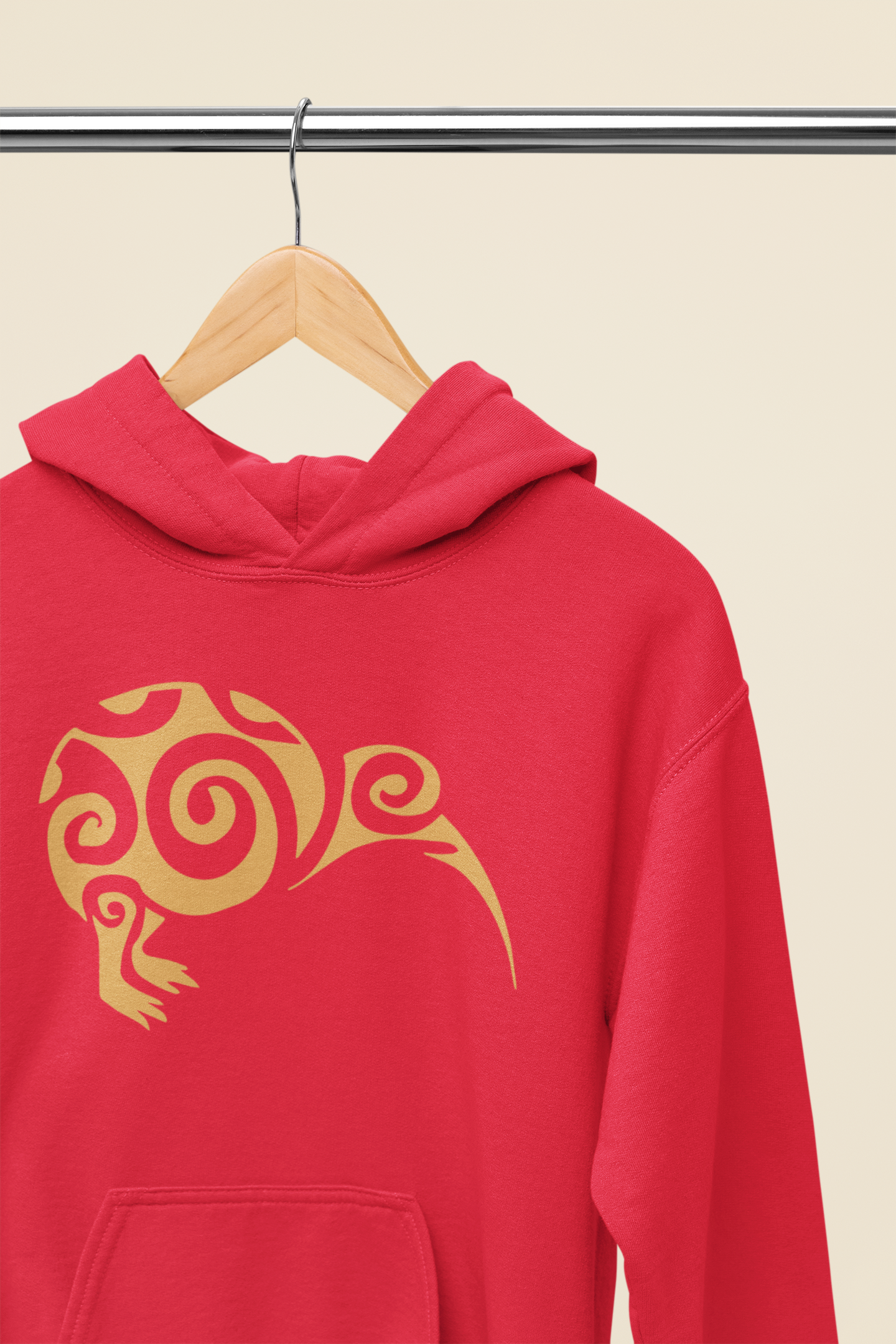 Simply A Kiwi - Gold - Adult Hoodie