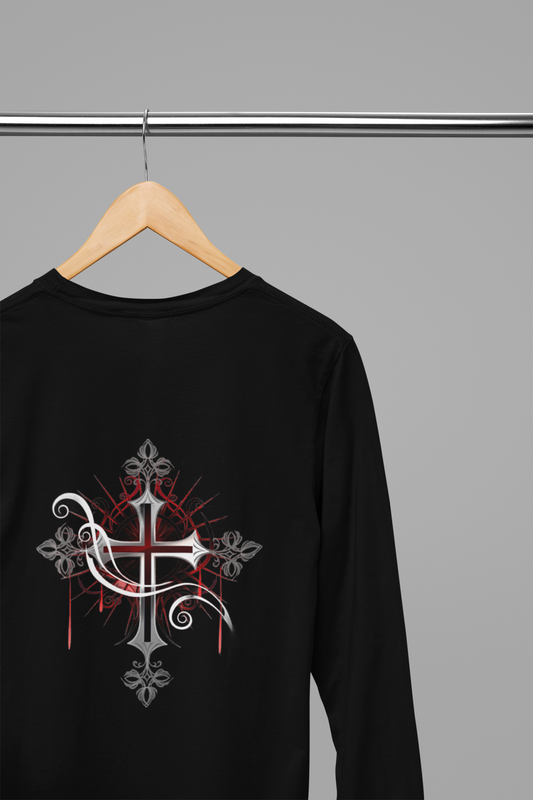 Gothic Cross 2 - Long Sleeve Tee