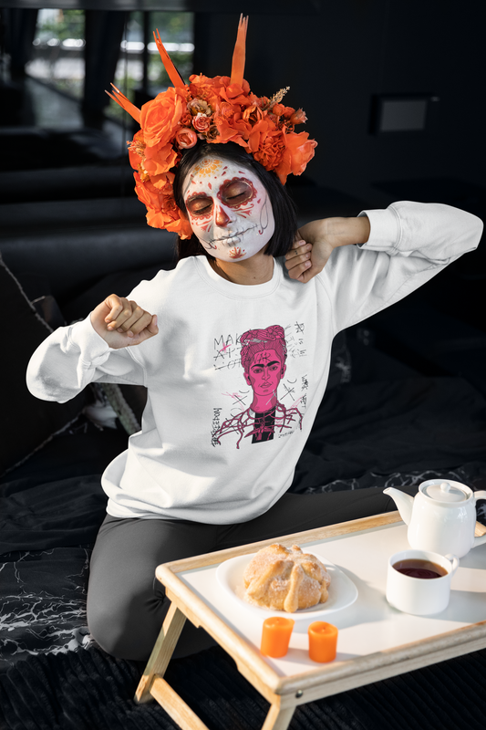 Frida K - Graffiti  - Adult Crewneck