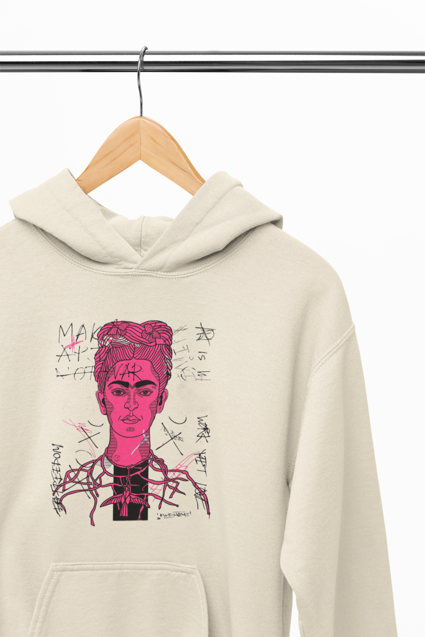 Frida K -Graffiti  - Hoodie