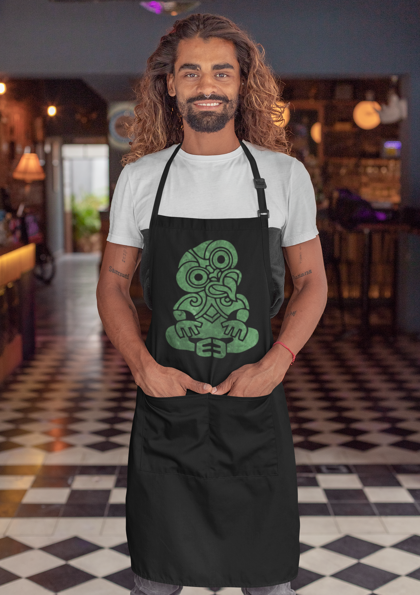 Apron - Greenstone Tiki