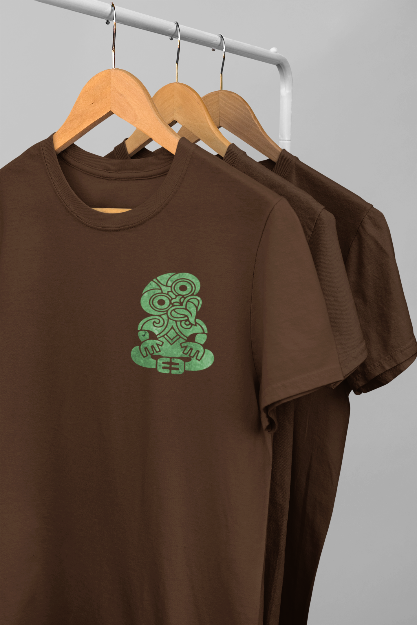 Greenstone Tiki Badge  - Adult Tee