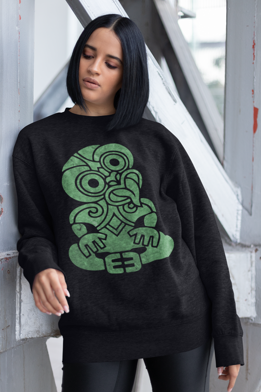 Greenstone Tiki - Adult Crewneck