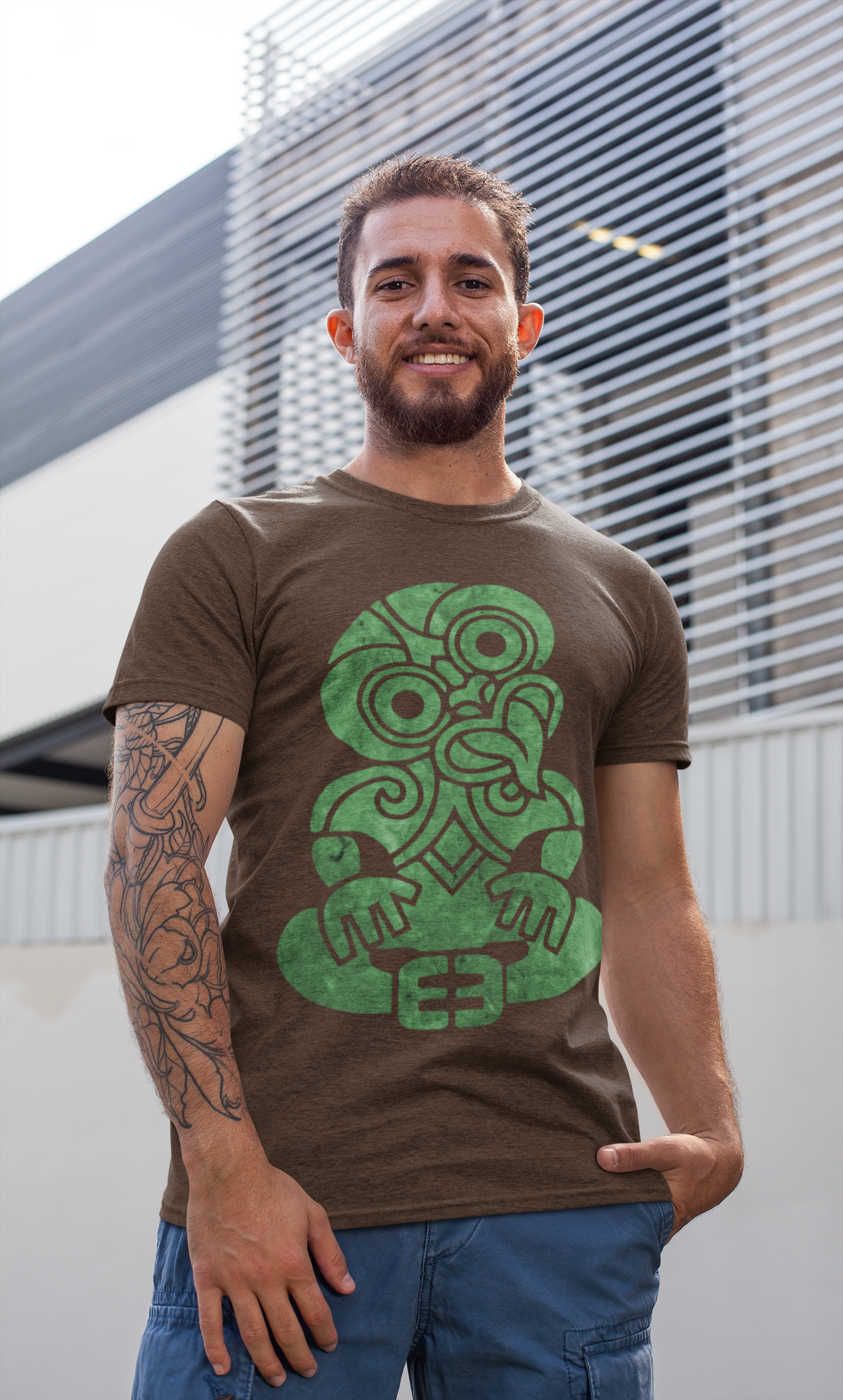 Greenstone Tiki - Adult Tee