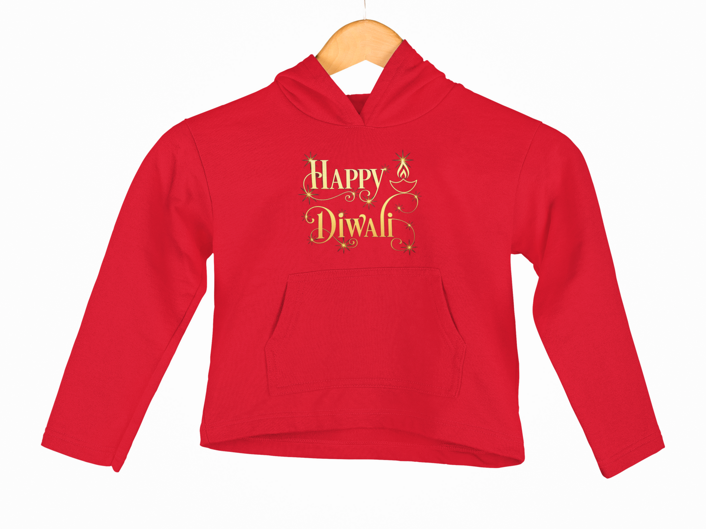 Happy Diwali Gold - Kids Hoodie