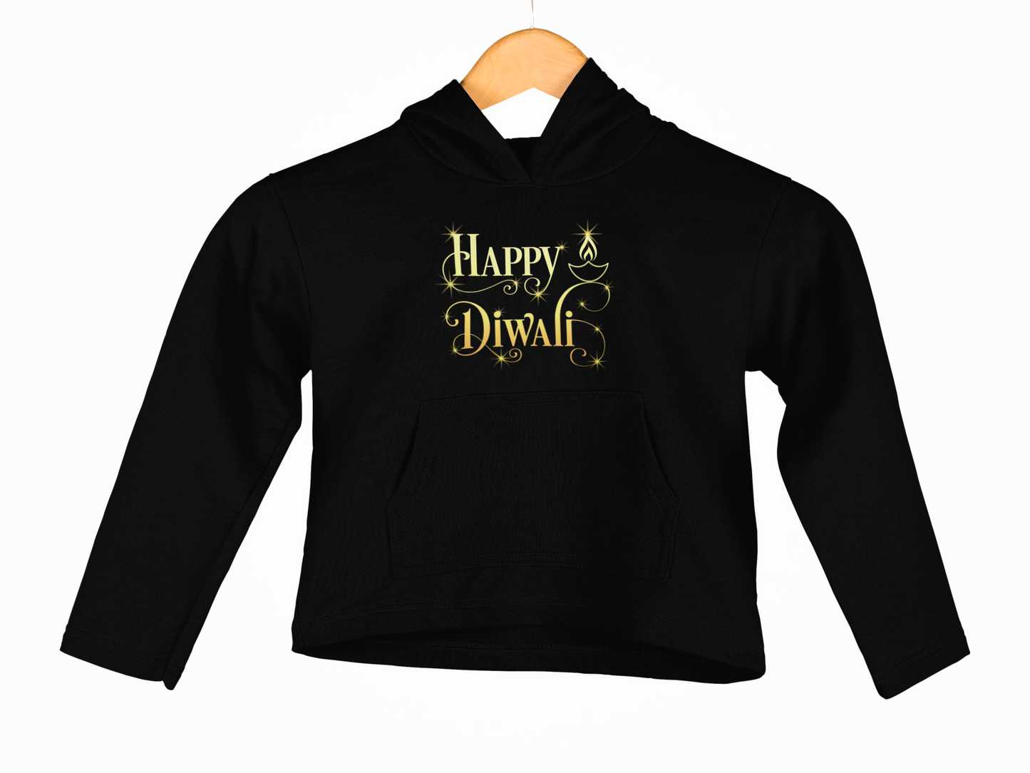 Happy Diwali Gold - Kids Hoodie