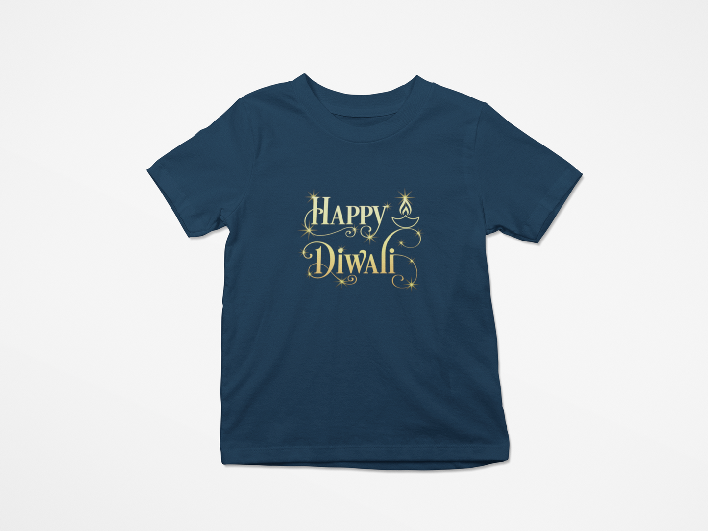 Happy Diwali - Gold - Kids Tee