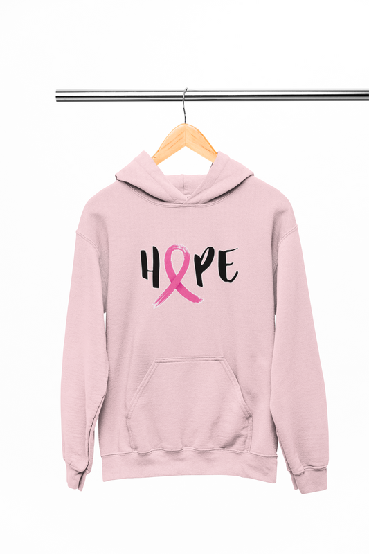 Pink Ribbon Hope - Adult Hoodie