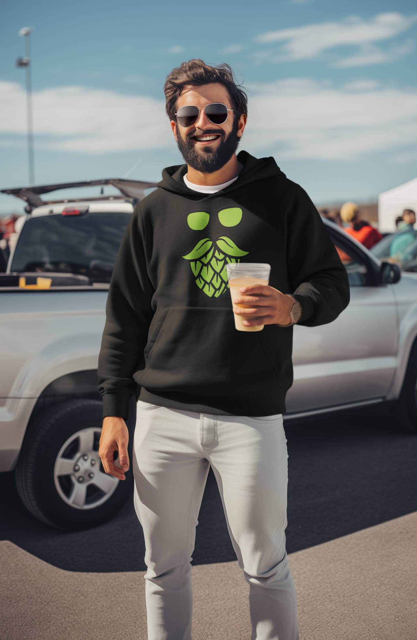 The Hop Man - Adult Hoodie