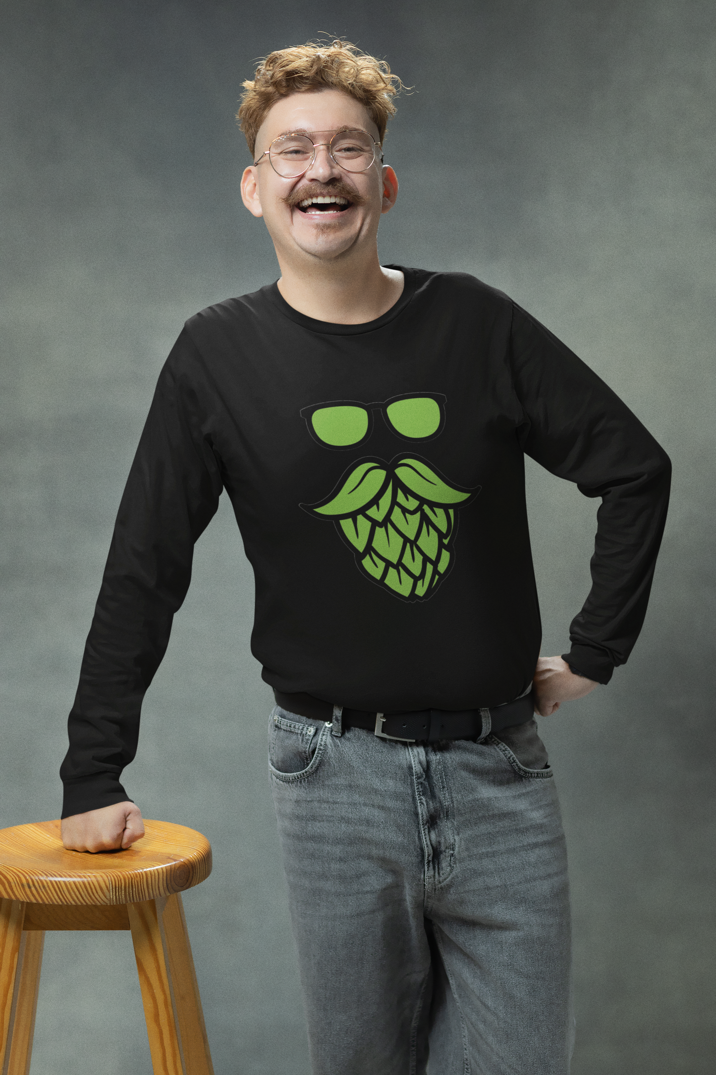 The Hop Man - Adult Long Sleeve Tee