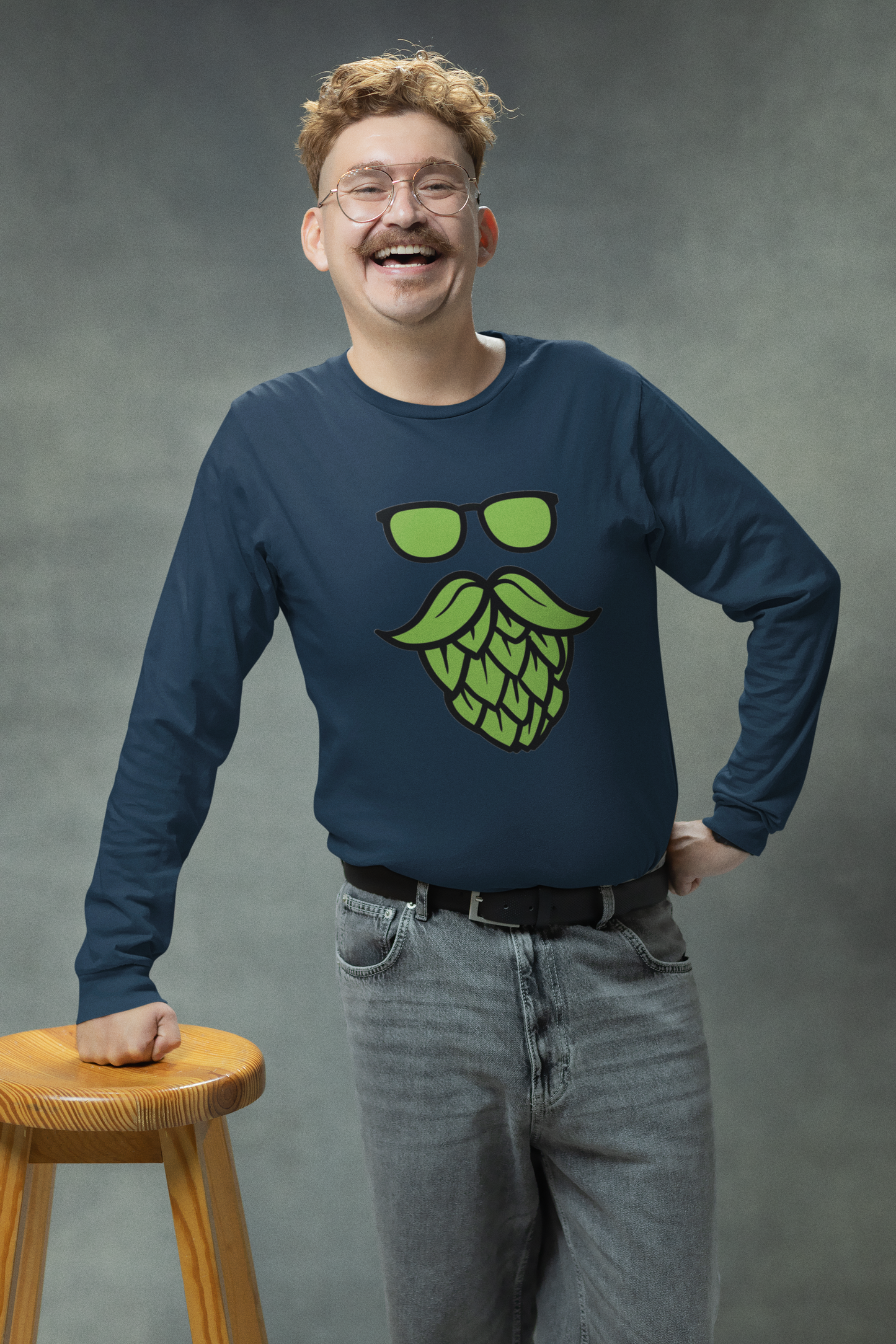 The Hop Man - Adult Long Sleeve Tee