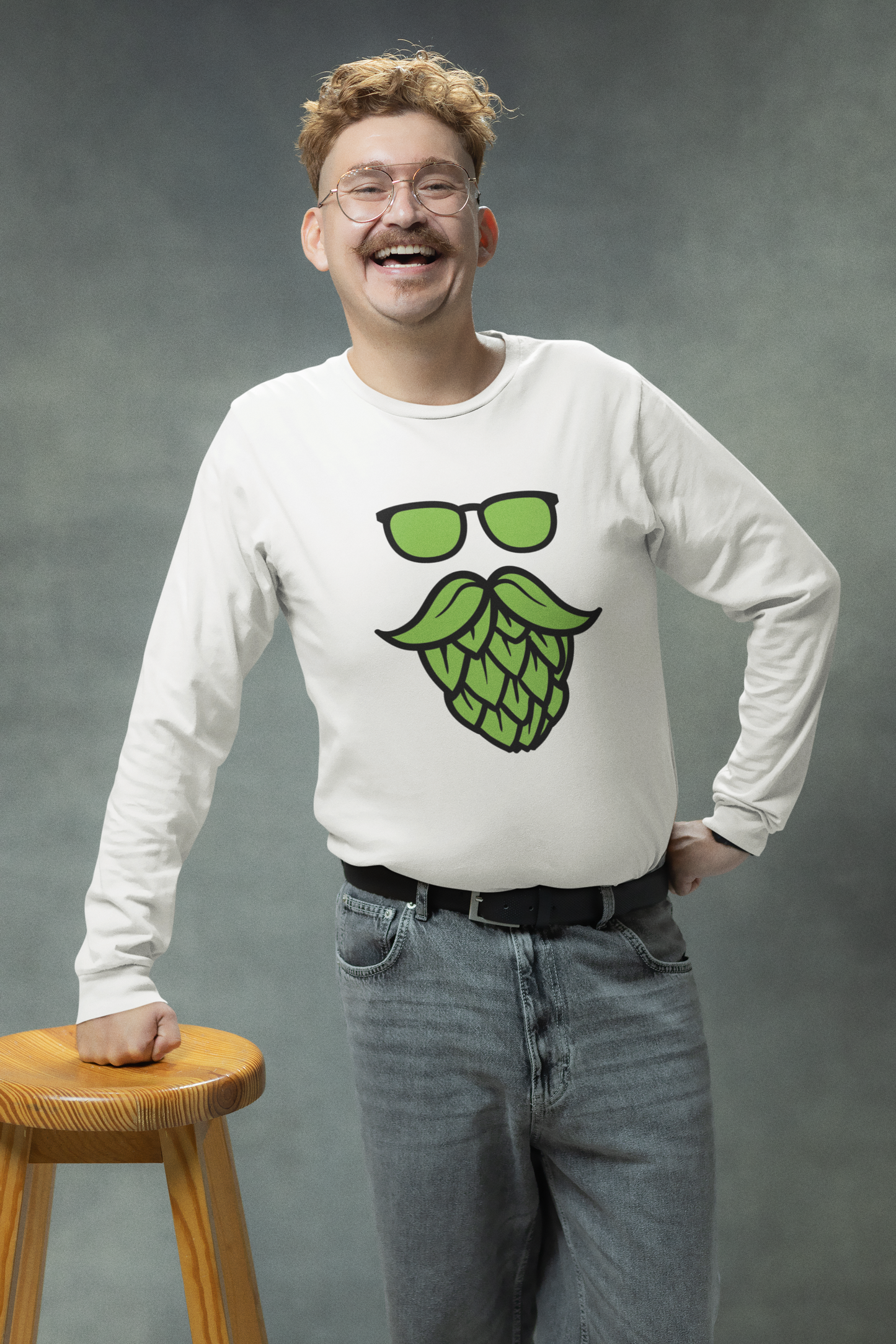 The Hop Man - Adult Long Sleeve Tee