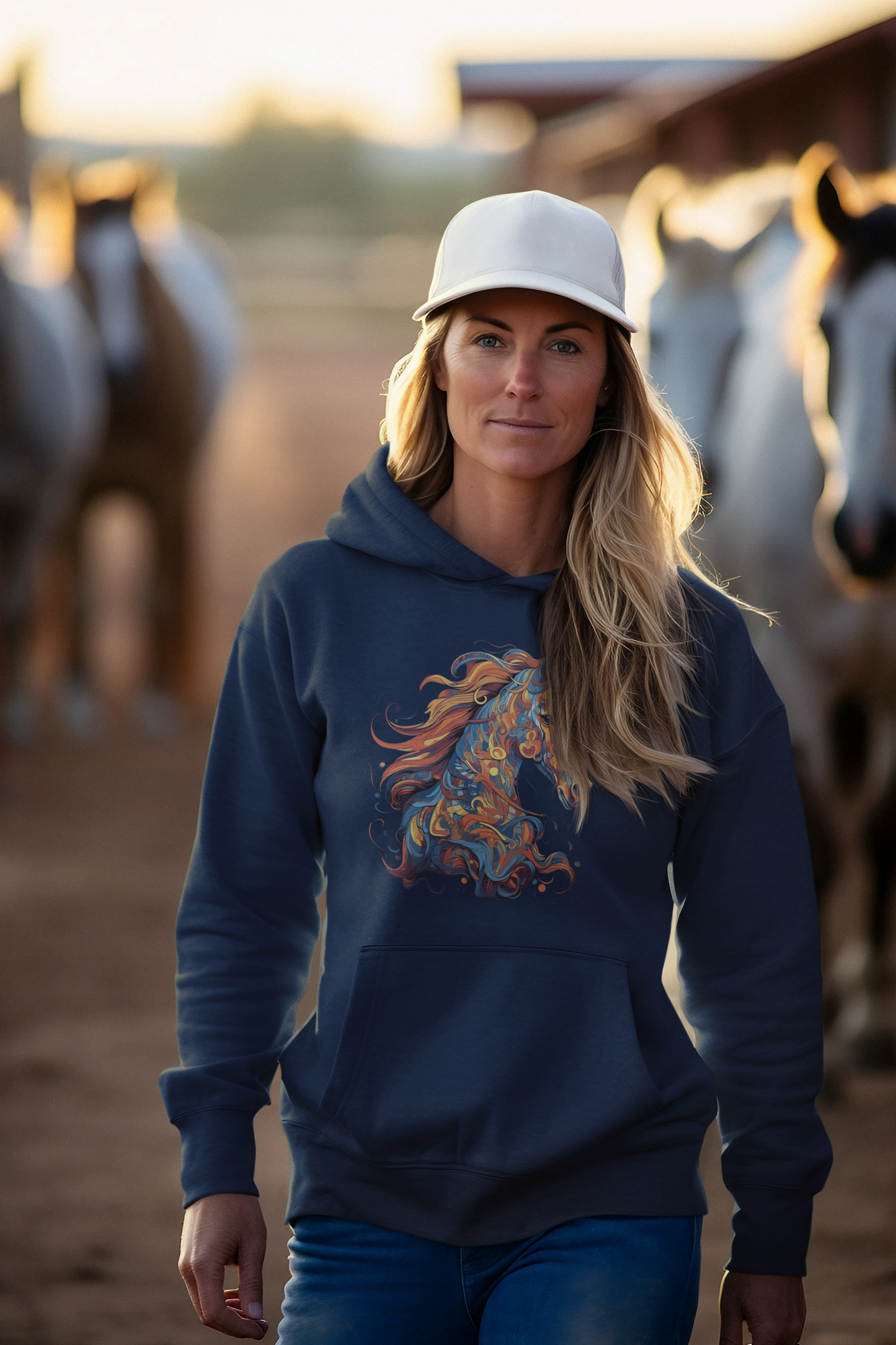 Horse Spirit - Adult Hoodie