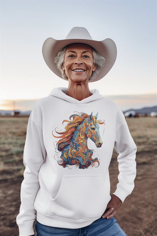 Horse Spirit - Adult Hoodie