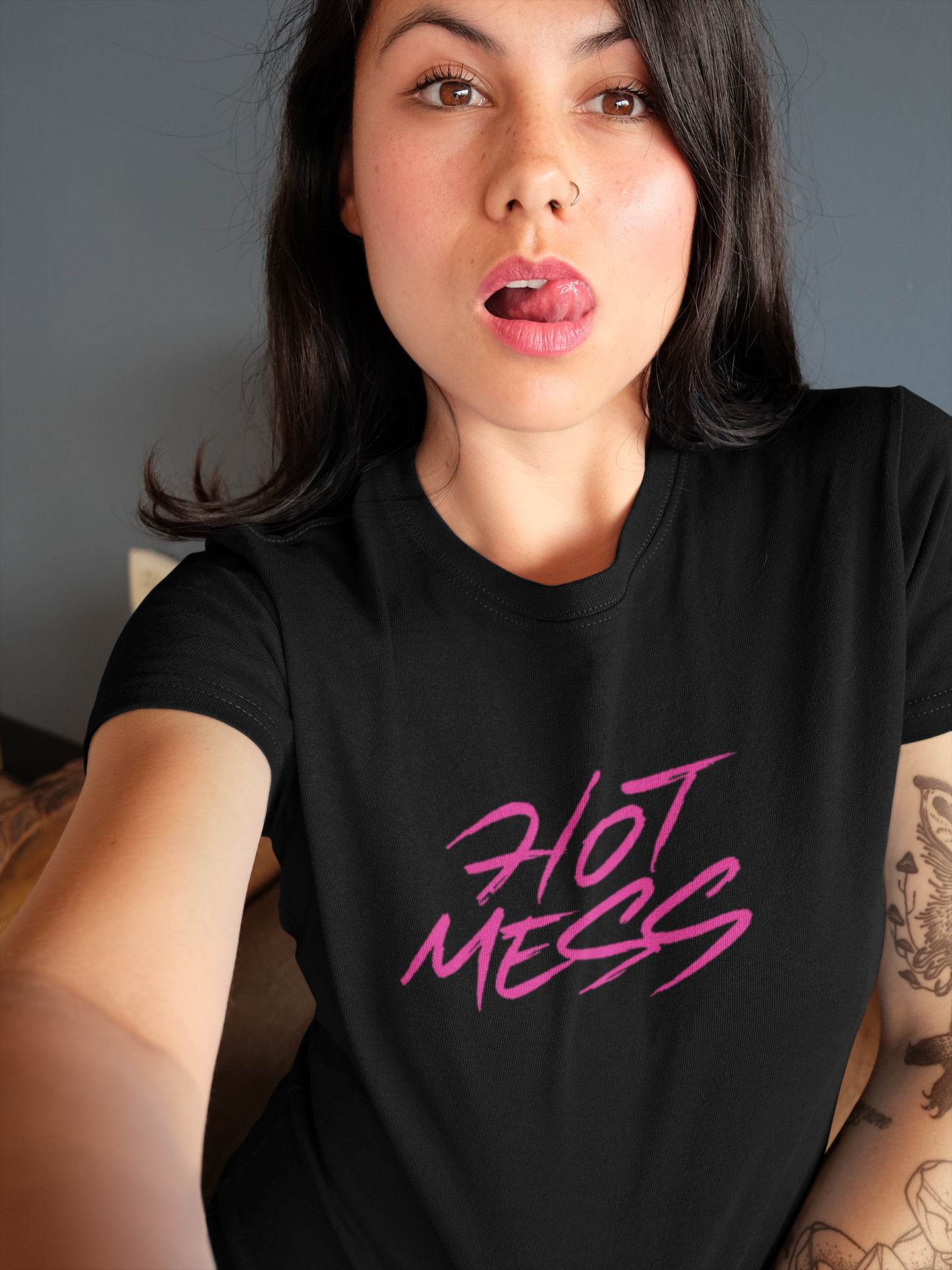 Hot Mess  - Adult Tee