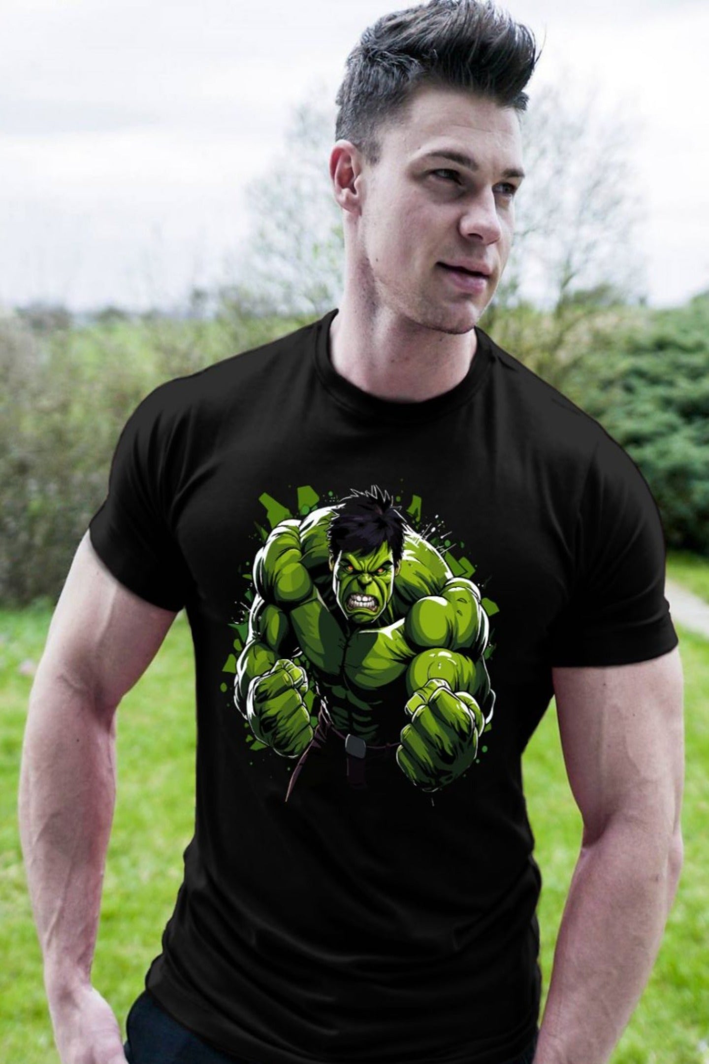 HULKED   - Adult Tee