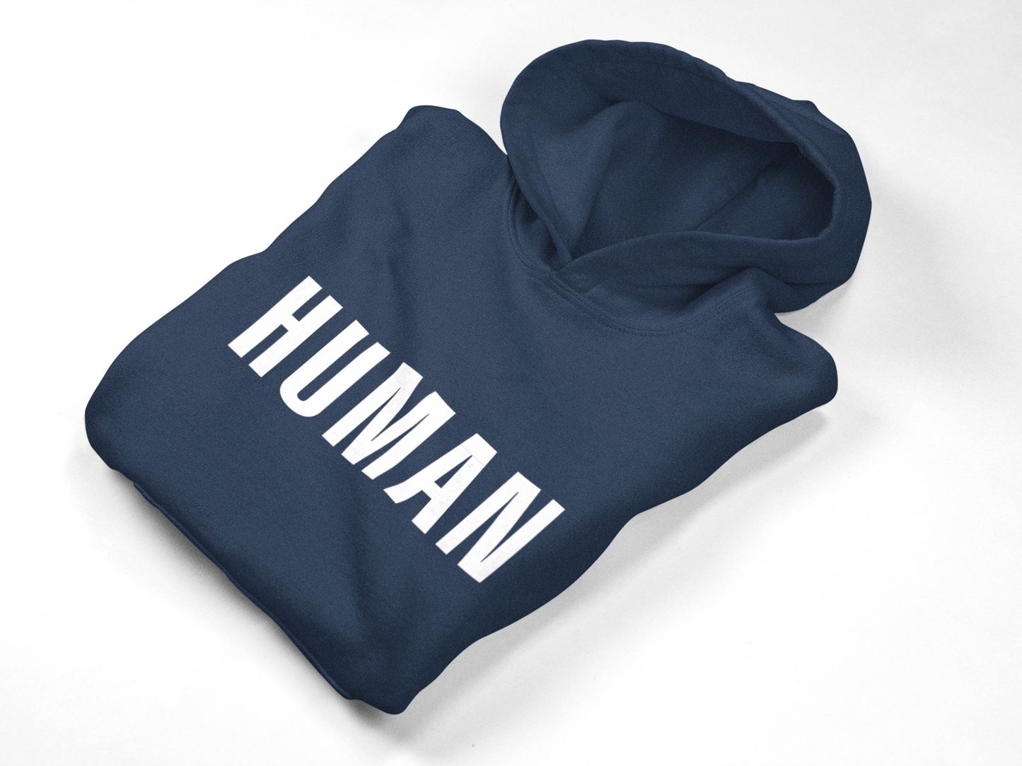 HUMAN (white text) - Hoodie