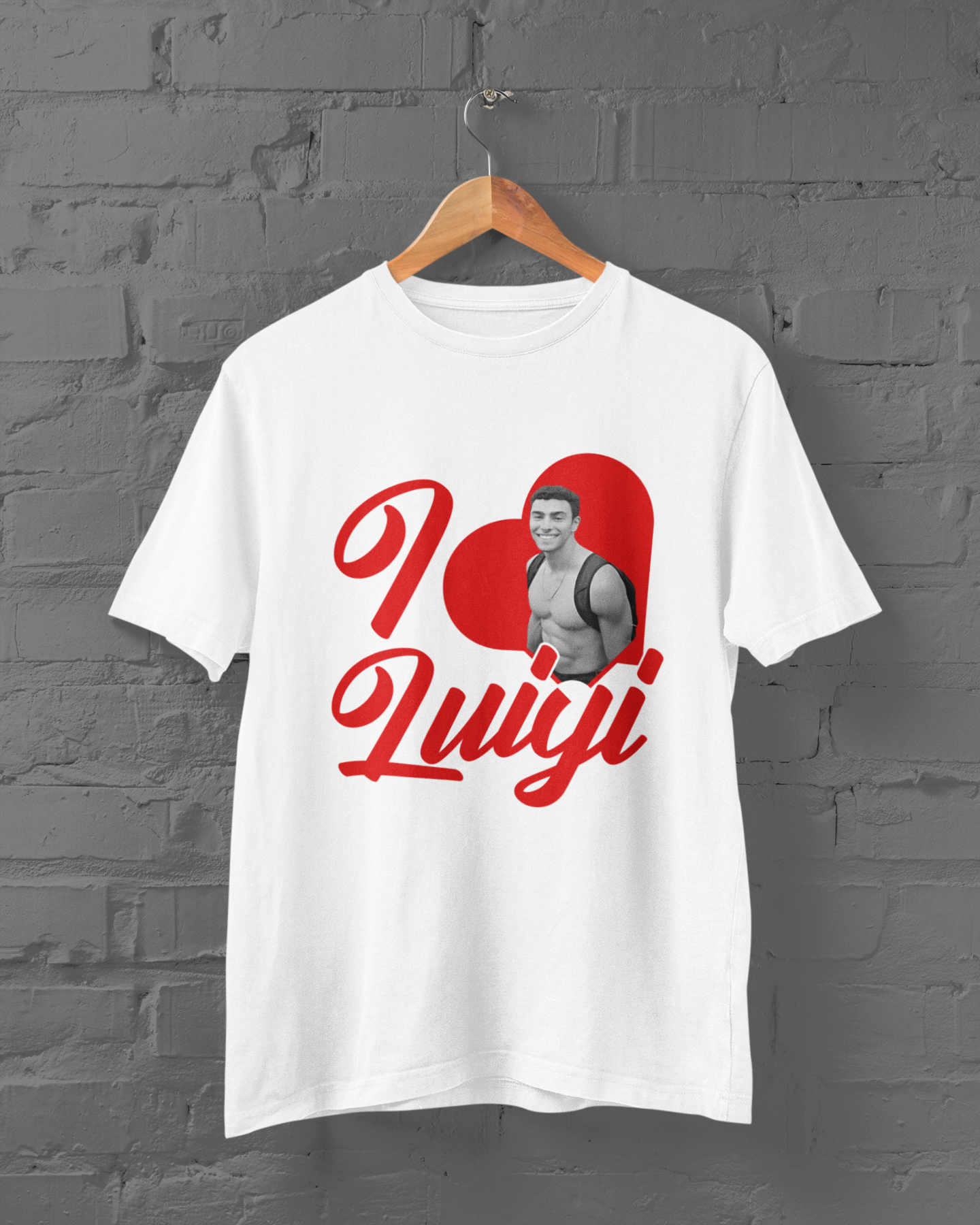 I LOVE LUIGI - ADULT TEE