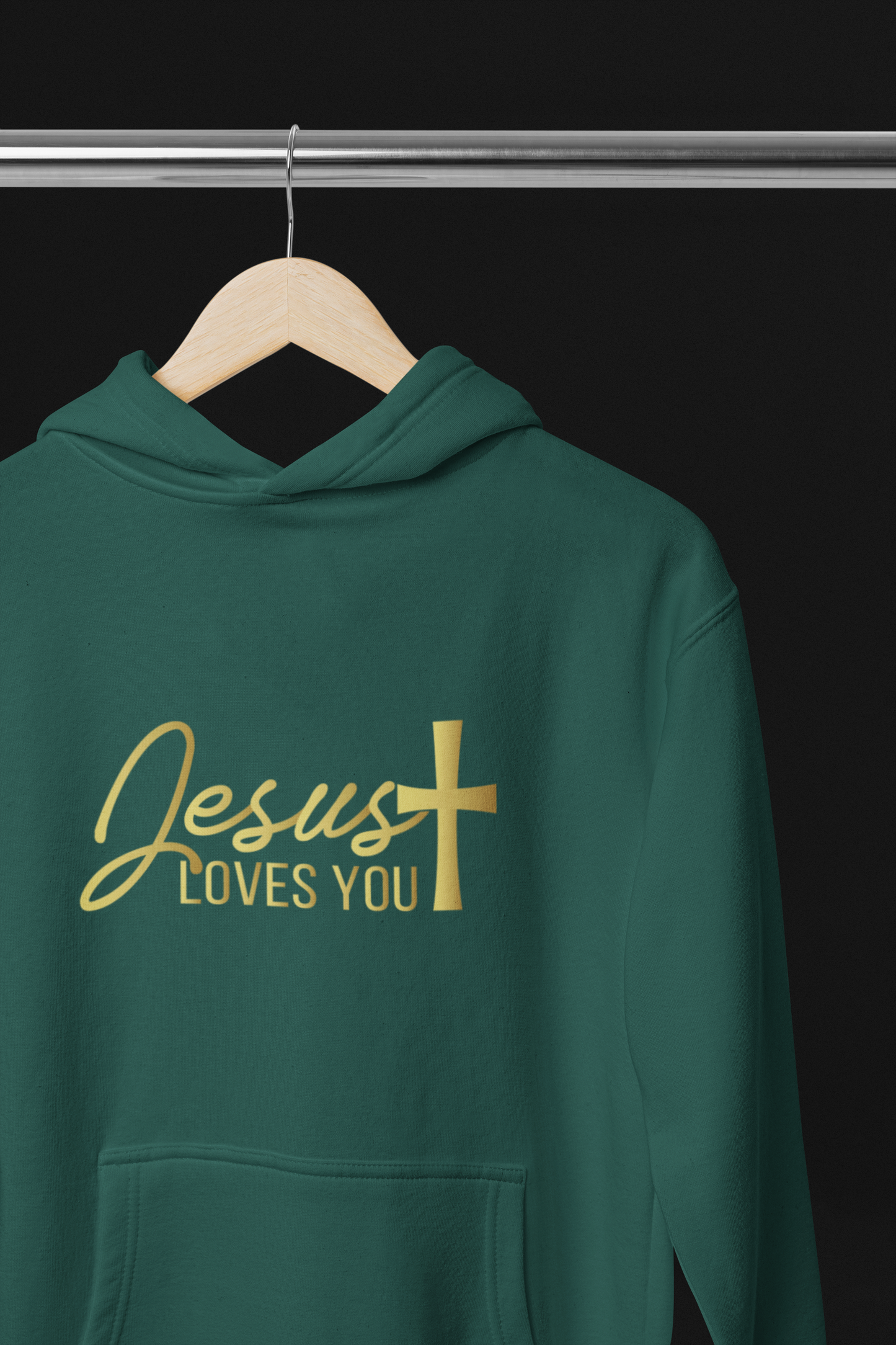 Jesus Loves You - Adult Hoodie