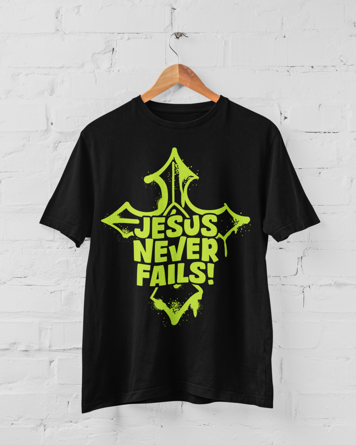 Jesus Never Fails - Adult Tee