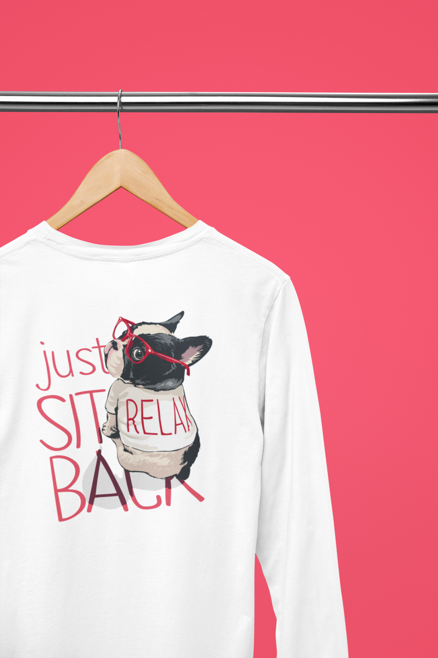 Just Sit Back & Relax - Long Sleeve Tee