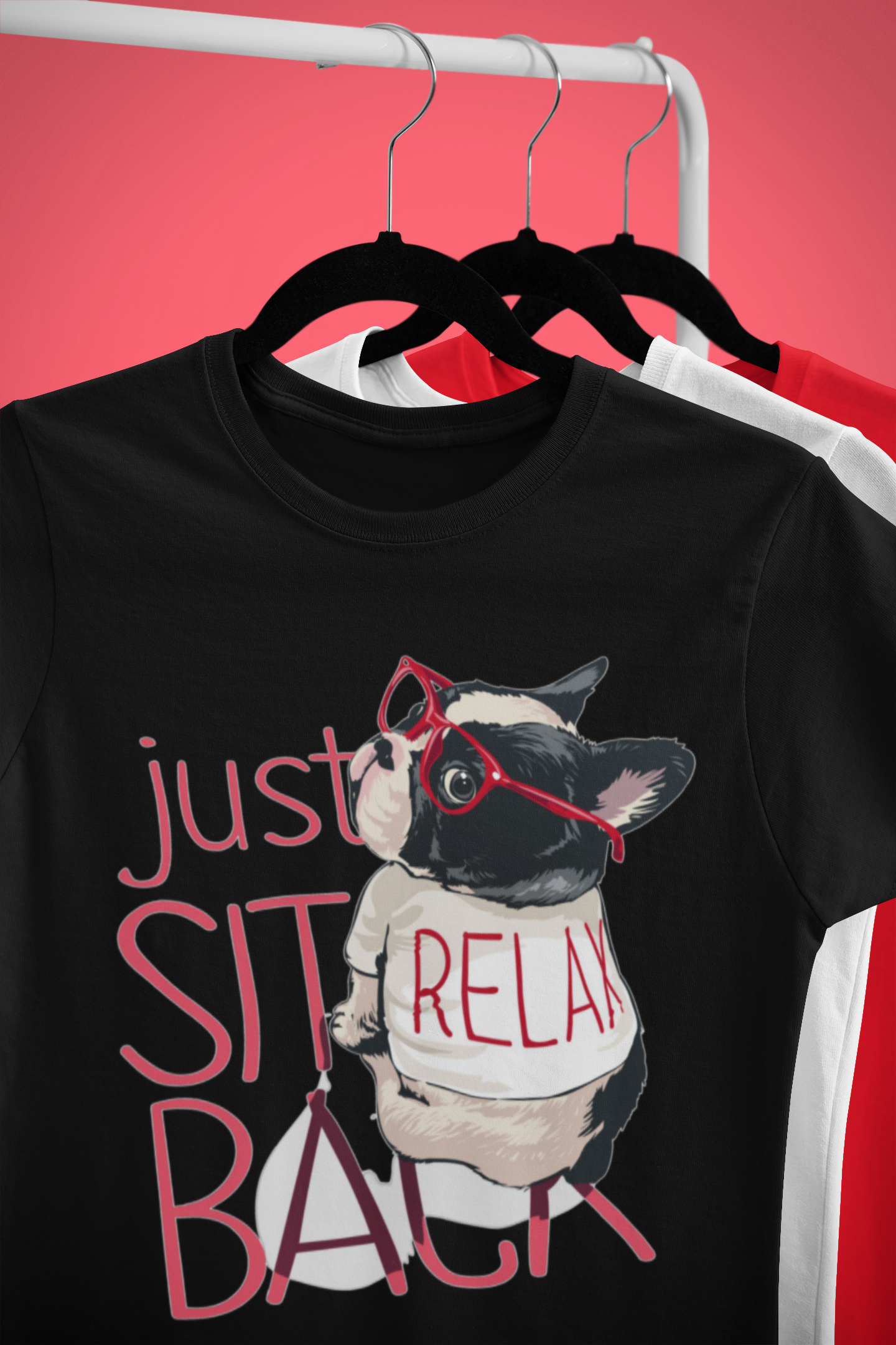 Just Sit Back & Relax - Adults Tee  (Multiple Colors)