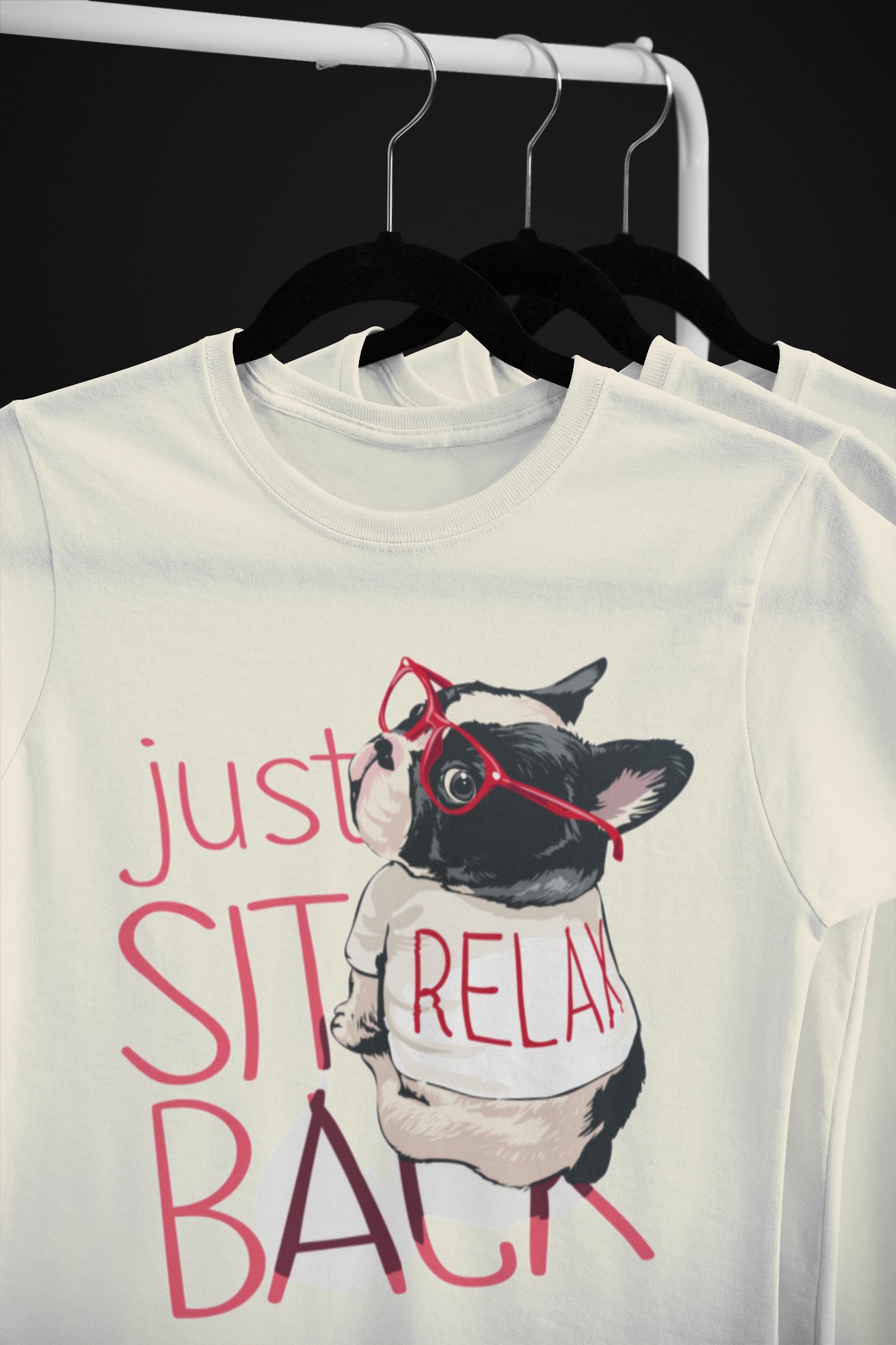 Just Sit Back & Relax - Adults Tee  (Multiple Colors)