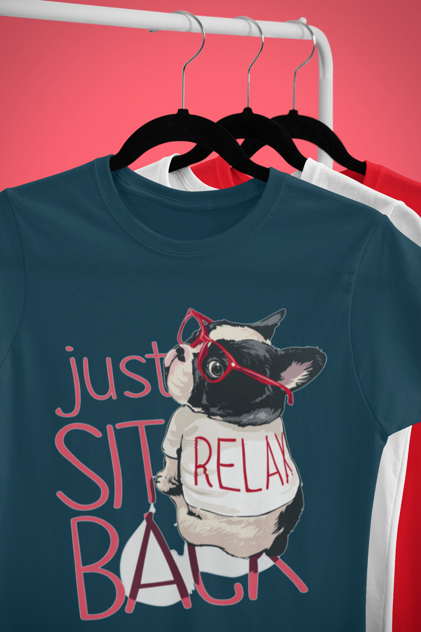 Just Sit Back & Relax - Adults Tee  (Multiple Colors)