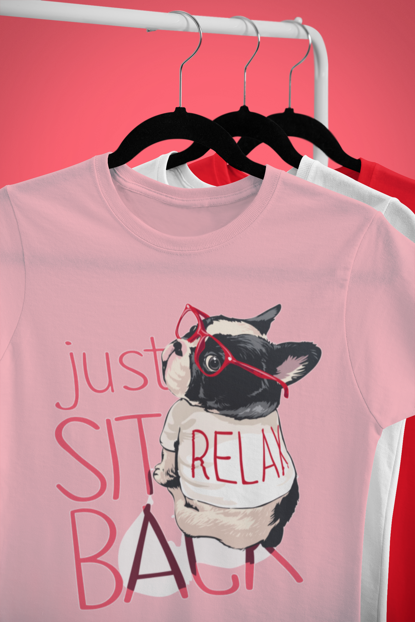 Just Sit Back & Relax - Adults Tee  (Multiple Colors)