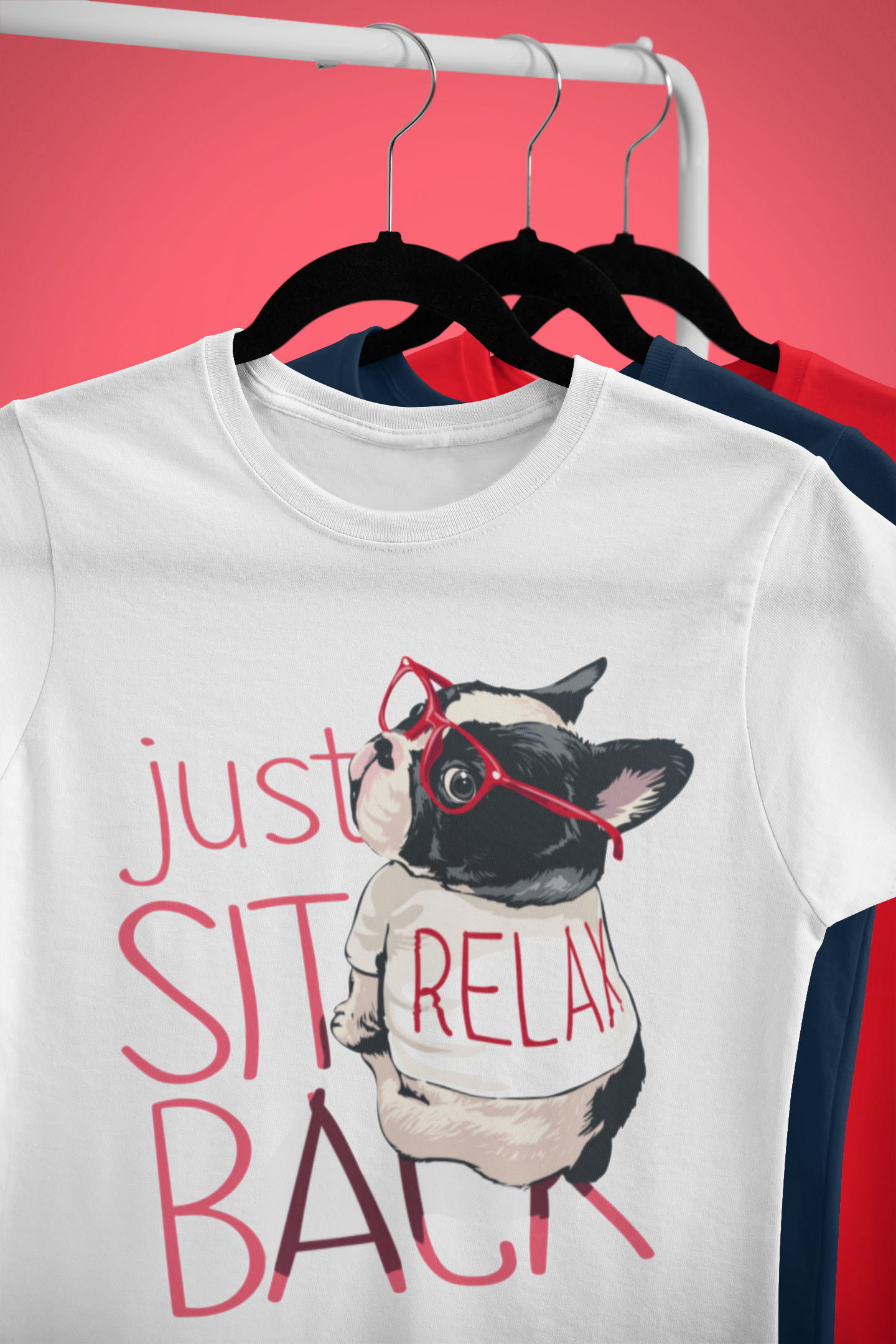 Just Sit Back & Relax - Adults Tee  (Multiple Colors)