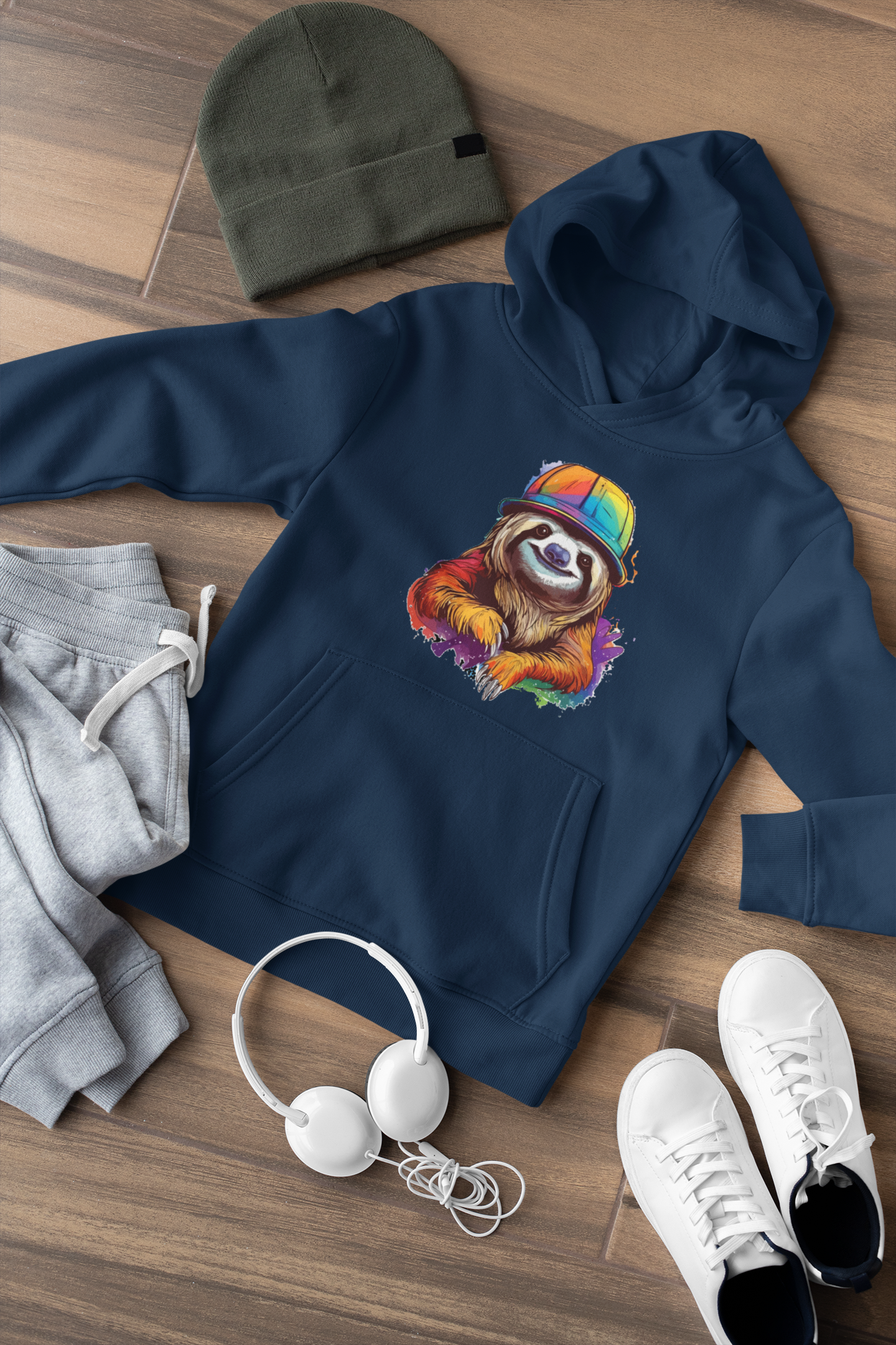 Just A Sloth - Kids Hoodie