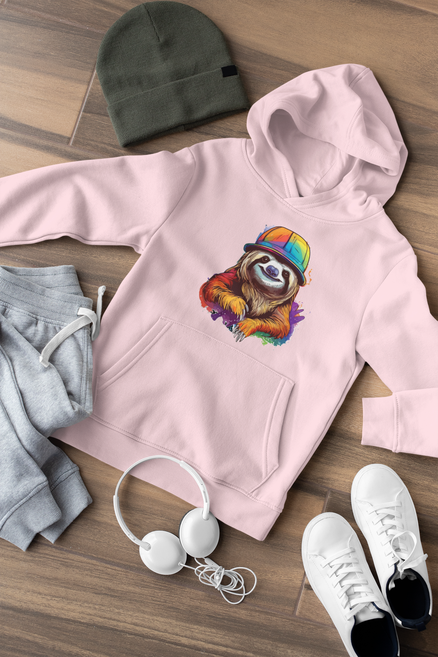 Just A Sloth - Kids Hoodie