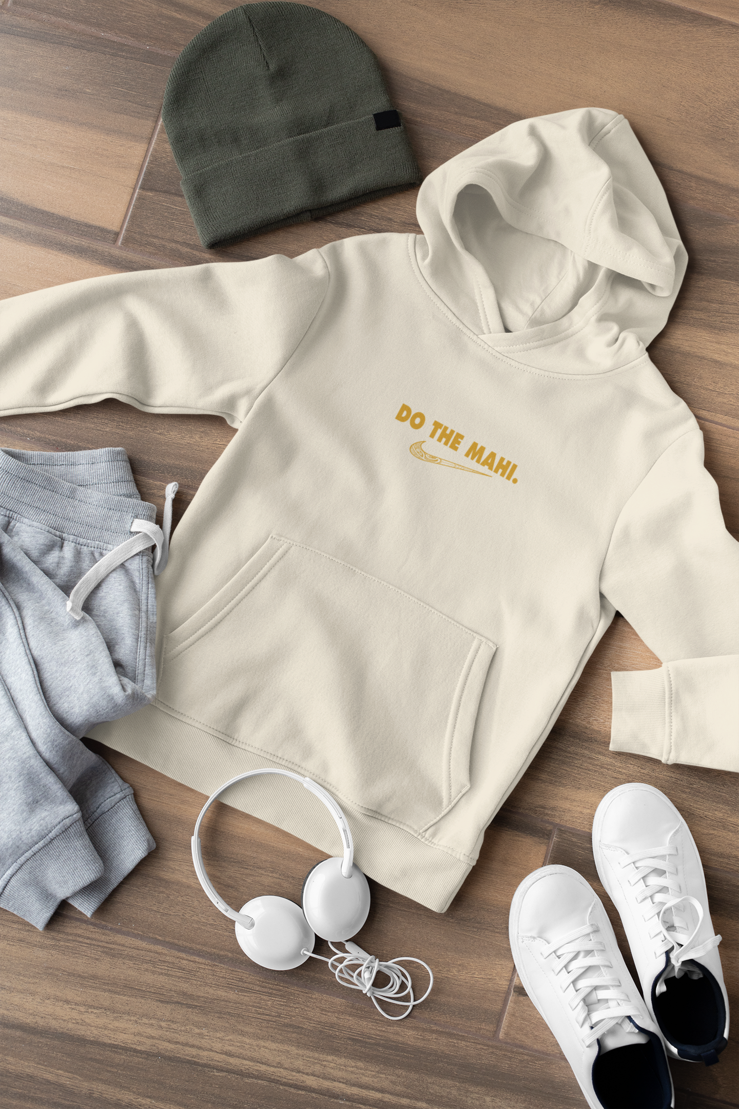 Do The Mahi ✔ (Kaki) Kids Hoodie