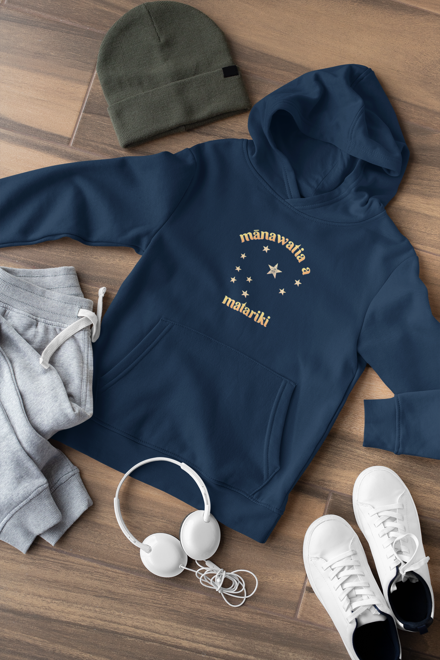 mānawatia a matariki (classic) - Kids Hoodie