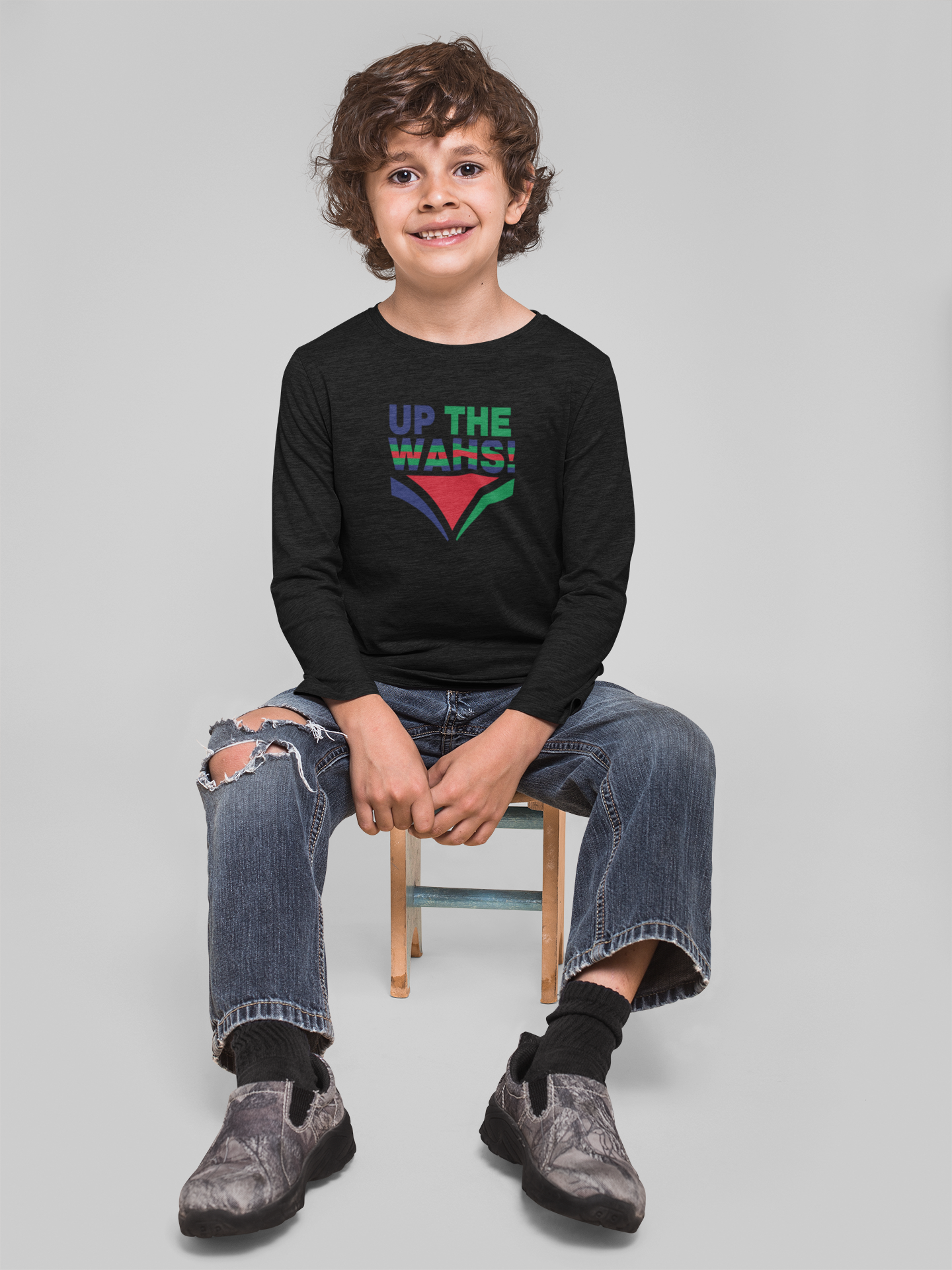 Up The Wahs! - Kids Long Sleeve Tee