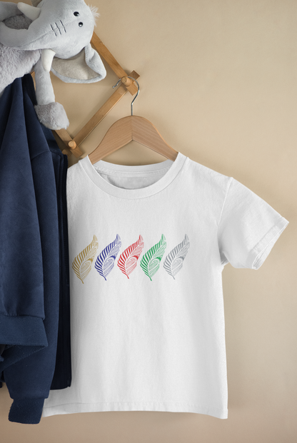 Unique Kiwi Collect - Childrens Tee - Ferns