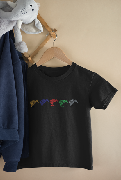 Unique Kiwi Collect - Childrens Tee - Ferns