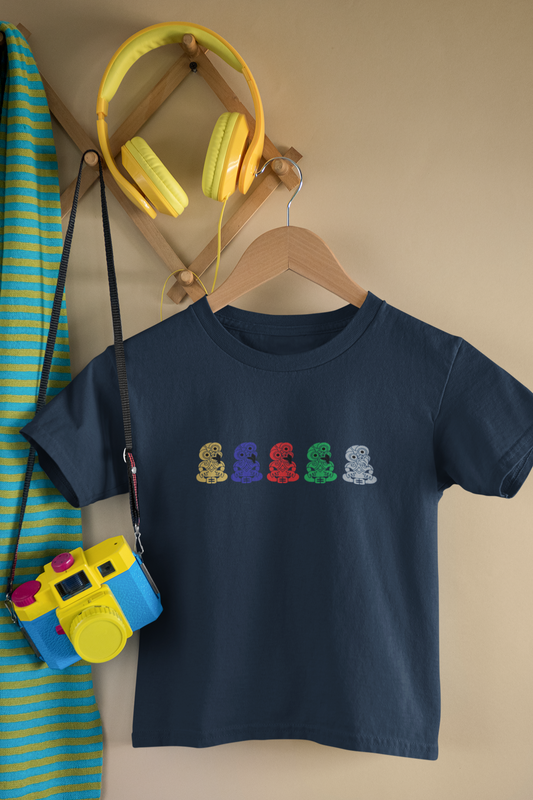 Unique Kiwi Collect - Childrens Tee - Tiki's