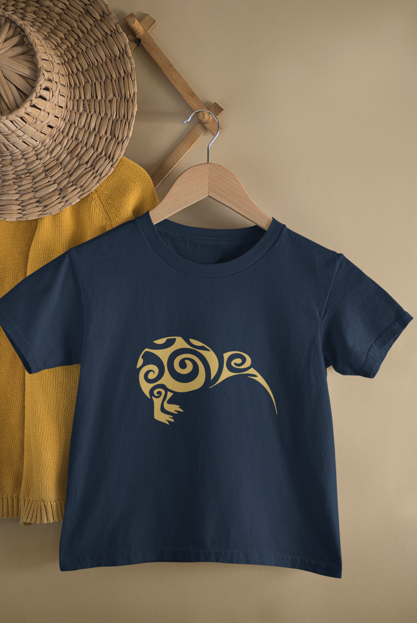 Simply A Kiwi - Gold - Kids Tee