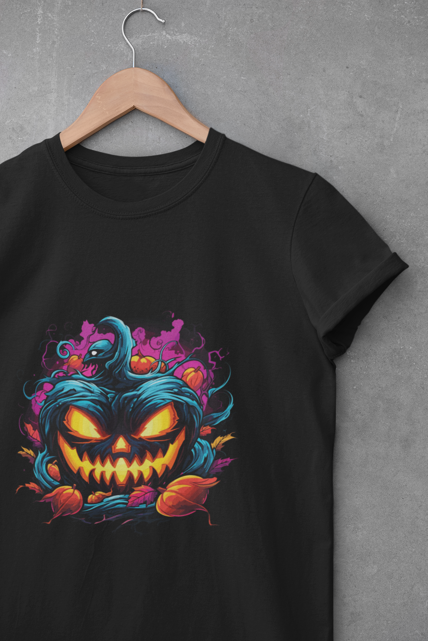 Lit Pumpkin - Adult Tee