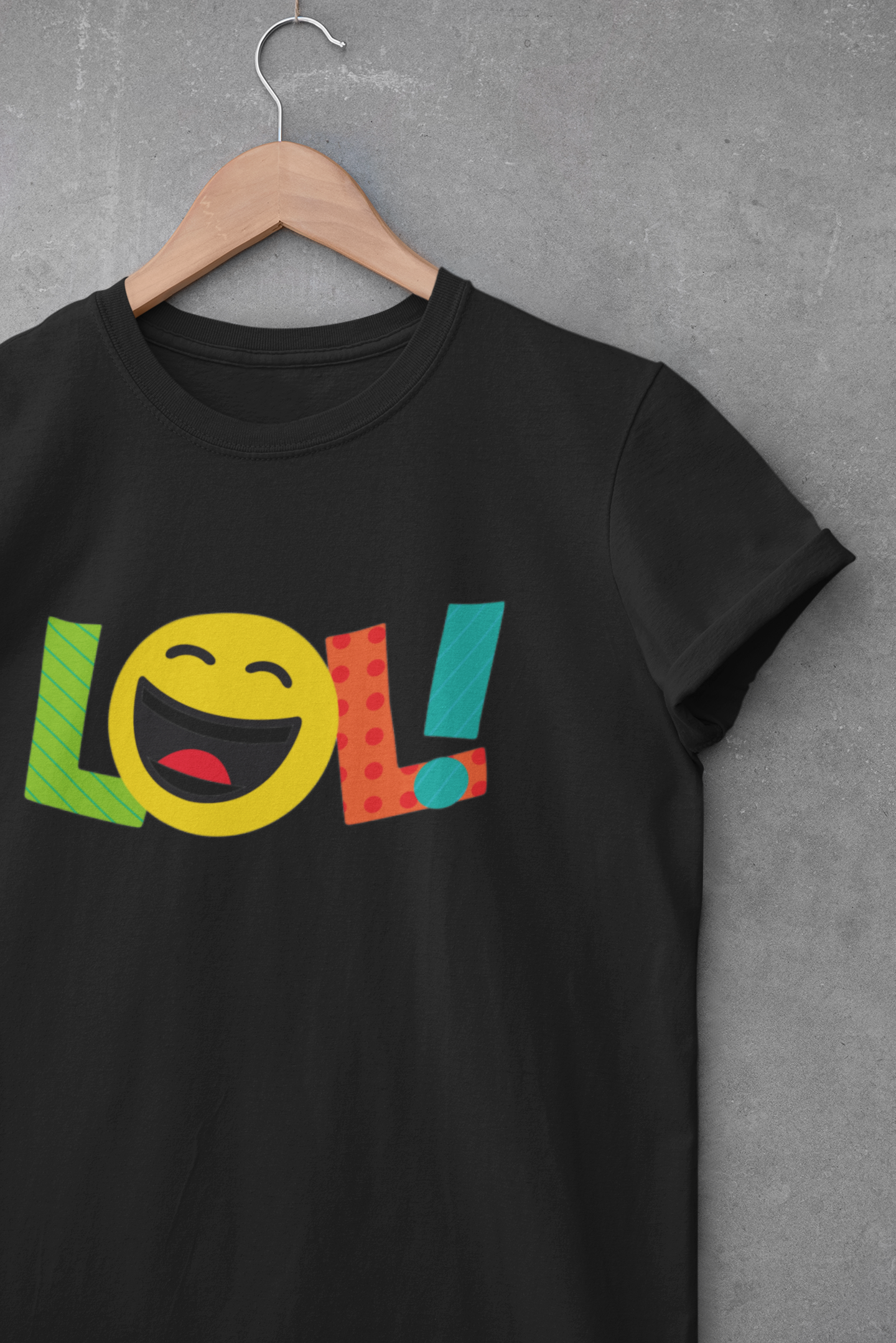 LOL! Tee (Black, White, Red, Navy Blue)