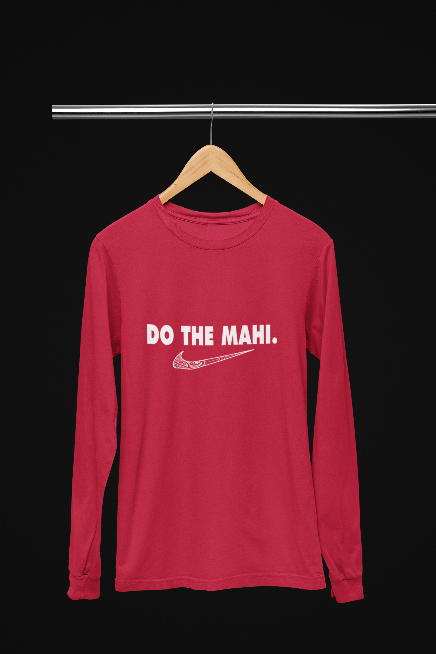 Do The Mahi ✓ (white large tick)  - Long Sleeve Tee