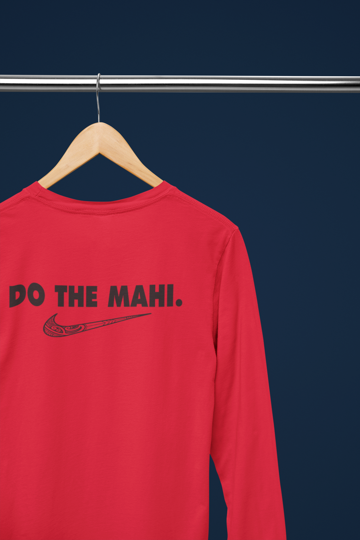 Do The Mahi ✓ (black tick)  - Long Sleeve Tee